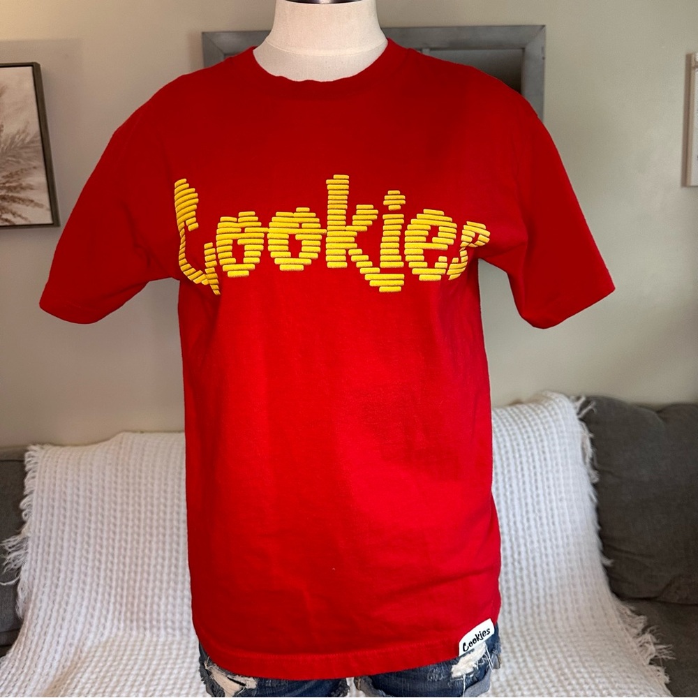 Cookies Red Tee - Sz M